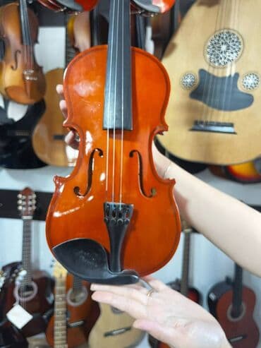 4 1 huseyn nağılı: Skripka 4/2 🎻 İkinci əl skripka – Təzə kimidir, münasib qiymətə! 🎶 — 7