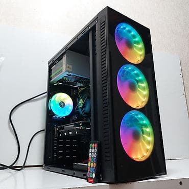 Masaüstü kompüterlər və iş stansiyaları: ŞOK ENDİRİM!!! Oyun üçün Kompüter "RGB Core i5 3470 16GB Ram GTX1050 — 10