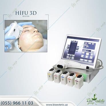 usm aparati qiymeti: 3 D HİFU Smas-lifting cihazı 3 D HiFu Smas göstərişlər: - — 1