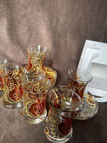 kul qabi: Armudu stəkanlar, 6 ədədli dəst — 4