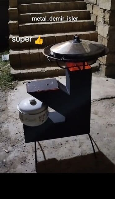 iwlenmiw iran peci: Metal soba/ocaq – əl işi. BAYRAM ENDİRİMİ❄️ - Yanacaq: odun və ya — 1