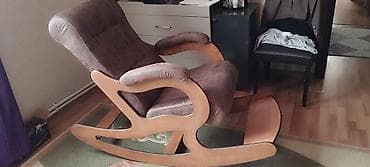 tebii deri: Kreslo-kaçalka, Süni dəri — 5