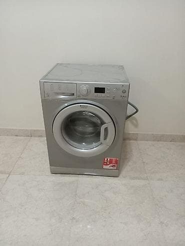 Кондиционеры: Стиральная машина Hotpoint Ariston, 7 кг, Автомат, Без сушки — 1