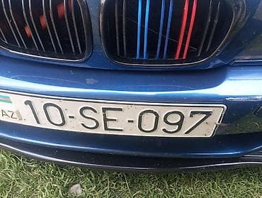Avtomobil nömrə nişanı: 10-SE-097 - Nişan formatı: 10-SE-097 (AZ) -