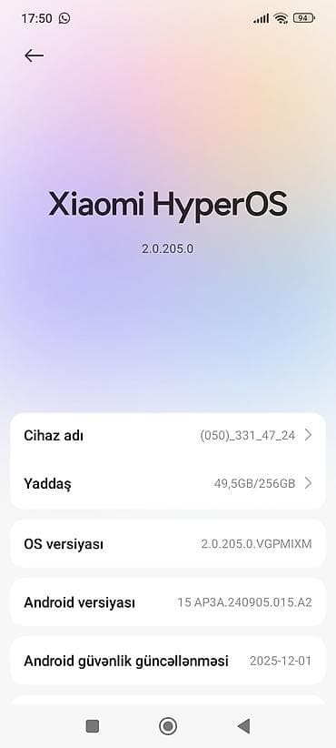 TV və video: Xiaomi Redmi 13C smartfon - Ekran: 6.74 düym (17.11 sm) displey — 6