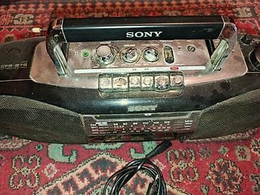 Sony CFS-B7S MK2 radio-kaset pleyer recorder maqnitafon İŞLƏKDİR Made — 2