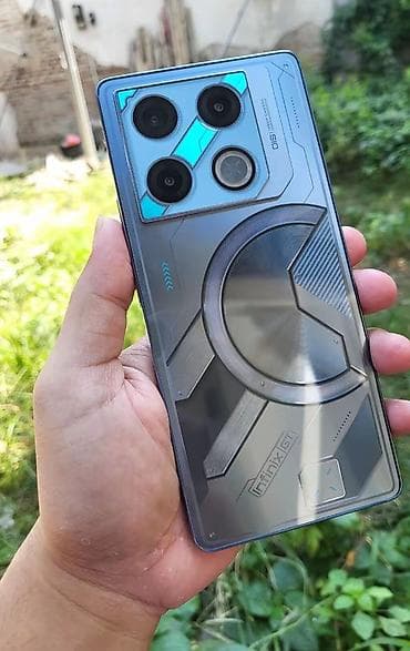 note 14 pro: Infinix GT 10 Pro, rəng - Göy, Sensor — 2