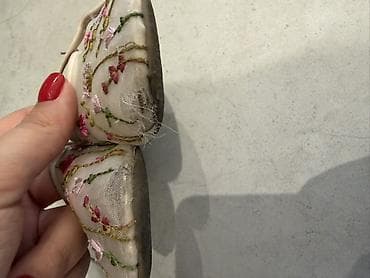 qız krasofkaları: Rəng - Bej Baletkalar, Ölçü: 24, Qız üçün — 3