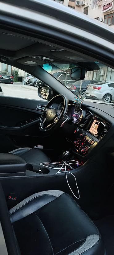 chery a 21: Kia Optima sedan - Kuzov: sedan, gümüşü rəng - Mühərrik və ötürmə — 8