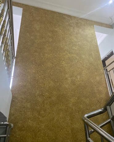 divar ucun işıq: Dekorativ divar örtüyü – teksturlu boya/şpaklyovka sistemi - İnteyer — 5