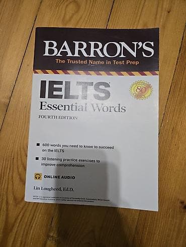 1001 ingilis dili pdf: Barron's IELTS Essential words tam yenidir heç işlənməyib — 1