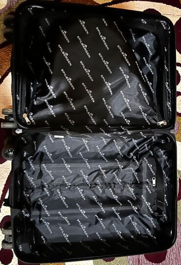 Maskalar, eynəklər: SPILBERGEN sərnişin çamadanı - Rəng: ağ - Korpus: sərt, relyefli — 2