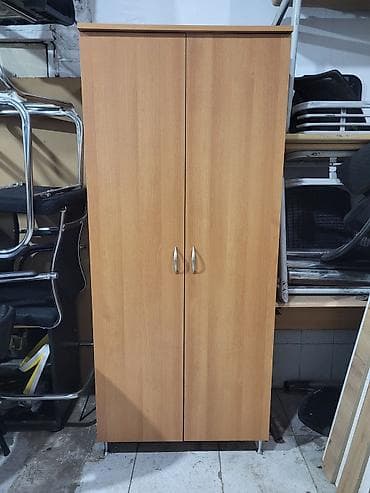 parca skaf: İşlənmiş, 2 qapılı, Qəhvəyi, Açılan, Düz dolab — 1
