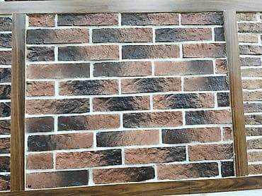 Dekorativ kərpic panel – iç və çöl divar üzlüyü - Material: yüngül — 1