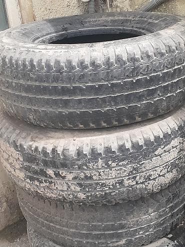 diski teker satisi: İşlənmiş təkərlər yaxşı vəziyətdə Godyear. 265.75.16 traktor Lapeti — 1