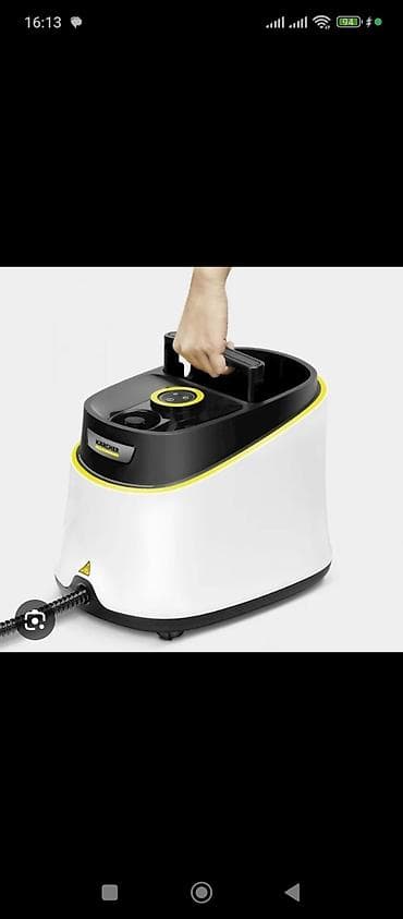 Kärcher buxarlı təmizləyici rengi zil qara islenmis - Yüksək təzyiqli