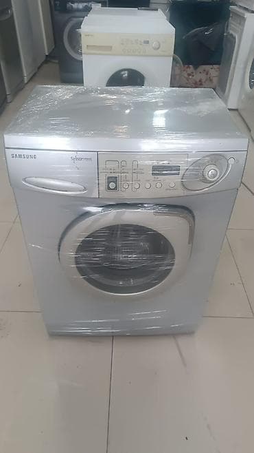 Samsung paltaryuyan maşın – Sensor Compact - Ön yükləməli, gümüşü