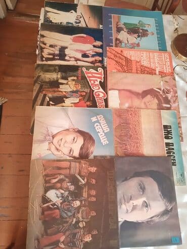 виниловые пластинки баку: Плостинки,знаменитых мировых исполнителей,дёшево,по 5 манат, за — 1