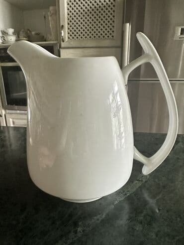 кувшин: Цвет - Белый, Керамика — 3