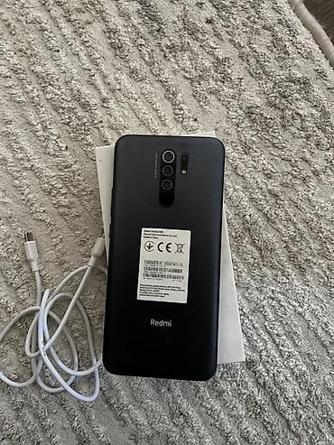 redmi note 12 pro qiyməti: Redmi 9, 64 GB, rəng - Qara, Barmaq izi — 5