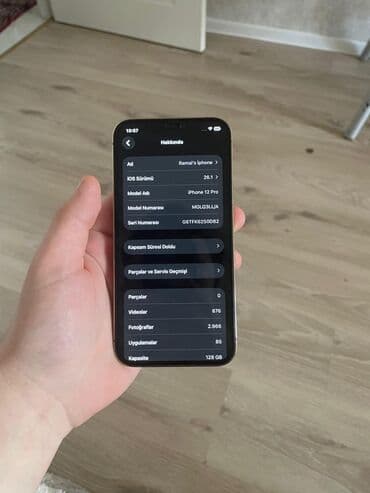 nar suyu sixan: IPhone 12 Pro, Qızılı, Face ID — 6