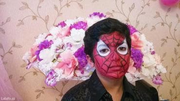 kibrit rəsmi çəkmək: Uz bezeme, qrim, face art, аквагрим — 3