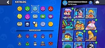 ox və kaman: Brawl Stars hesabı – yüksək səviyyəli, zəngin kontentli — 4