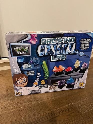 Bu dəstlə uşaqlar evdə gözəl kristallar yetişdirə bilərlər! 💎 🔹