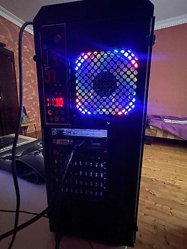 komputer dest: RGB işıqlanmalı oyun/ofis kompüteri Texniki göstəricilər: - — 3