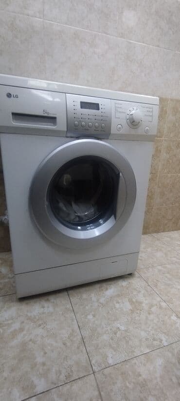 Paltaryuyan maşınlar: Paltaryuyan maşın LG, 5 kq, İşlənmiş, Avtomat, Kredit yoxdur, Ünvandan götürmə — 3
