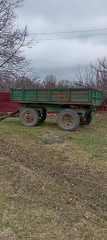 Kənd təsərrüfatı üçün 2 oxlu qoşqu (traktor üçün) - Tip: Traktor — 3