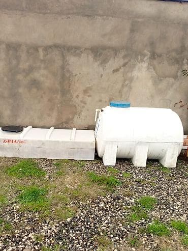 cəni: Bak, Plastik, 1000 l l, İşlənmiş, Ünvandan götürmə — 2