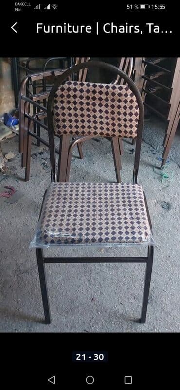 stol stul ikinci el: Stullar Topdan və parakəndə satişi var. Stol stul dəstləri. Masa və — 17
