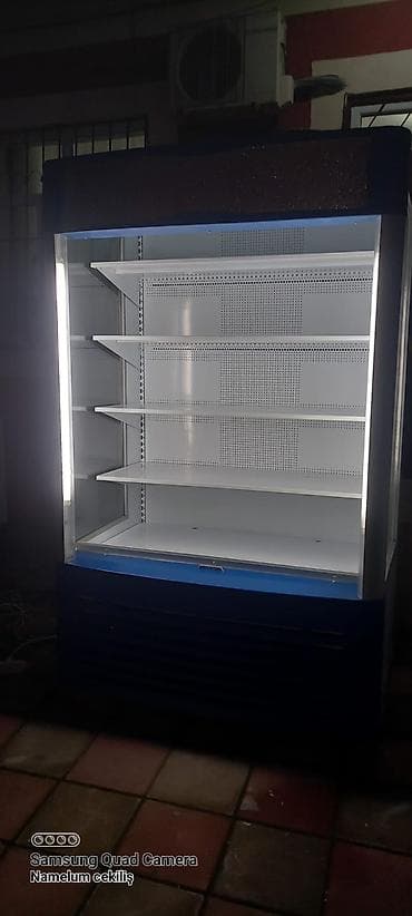 dukan vitrini: Açıq vitrin tipli soyuducu (multideck) - Ön tərəfi açıq, yuxarıdan — 3