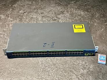 nitendo switch: Cisco Catalyst 2960 WS-C2960-48TT-L 48 Port Switch Qiymət: 250 AZN — 3