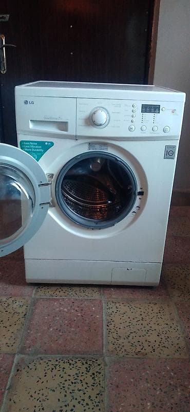 4 goz soba: Paltaryuyan maşın LG, 7 kq, Avtomat, Qurutmasız — 2