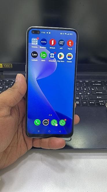 lenovo vibe z2: Realme 256 GB, rəng - Ağ, İki sim kartlı — 1