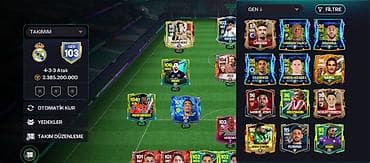FIFA Mobile hesabı – GEN 103 reytinqli, 4-3-3 Atak sistemi ilə — 2