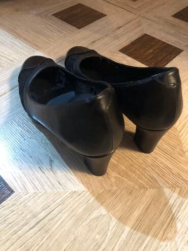 qadın maşınlarının qiyməti: Tuflilər, Ölçü: 38, rəng - Qara, İşlənmiş — 2