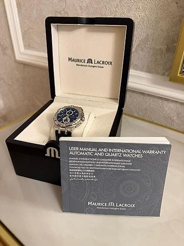 maurice lacroix: Qol saatı, rəng - Mavi — 4