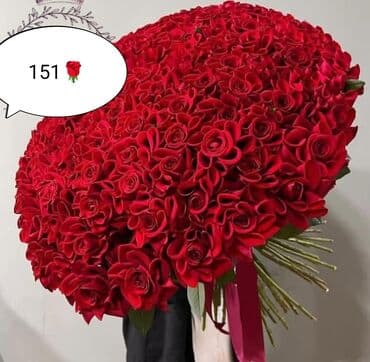 gül puketi: 🔴 151 Qızılgül klassik yığım - 230₼. Burulma buket - 300₼ 🌐 Ünvan - — 2