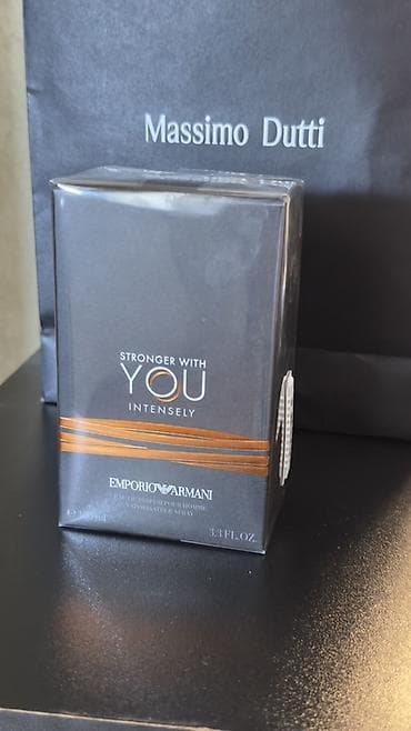 Emporio Armani Stronger With You Intensely – kişilər üçün Eau de — 1