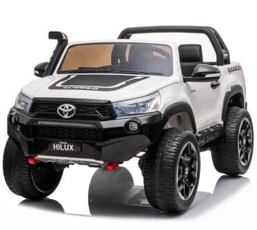 basanoşkalar 2023: 2023 YepYeni Uşaq maşını 12V 10 amper Böyük Toyota Hilux Lisenziyalı — 3