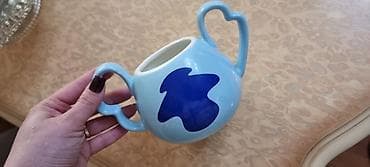 sunnet tortu sekilleri: Fincanlar, rəng - Mavi, Keramika, 1 əd, 300 ml — 2