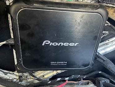 Pioneer GM-DX874 – 4 kanallı avtomobil gücləndiricisi Xüsusiyyətlər