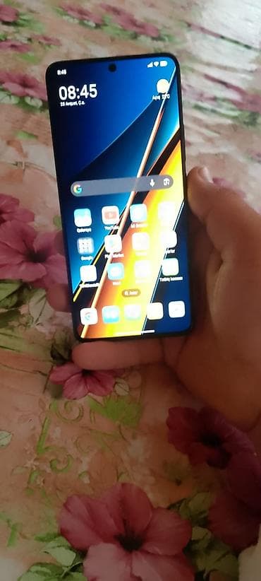 phone 12: Poco X6 Pro 5G, 512 GB, rəng - Qara, Barmaq izi — 2