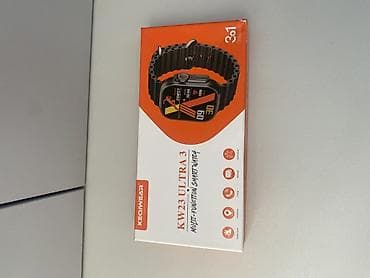 İşlənmiş, Smart saat, Sensor ekran, rəng - Qara — 1