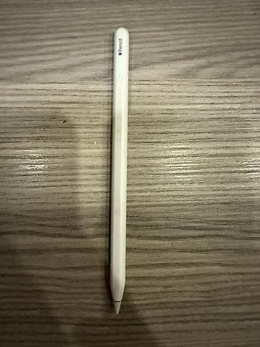 telefon ucun qələm: Apple Pencil (2-ci nəsil) 2 il istifadə olunub tam işləkdir yeni ipad — 1