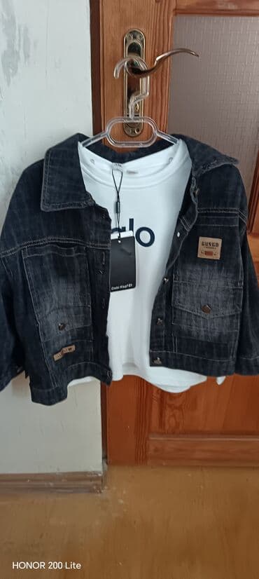 monster notebook qiymeti: - Məhsul: 2 üst geyim dəsti - Tərkib: 1) Qara-boz cins gödəkçə – ön — 1