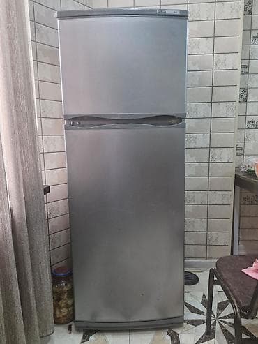 2 qapılı Atlant Soyuducu Satılır, rəng - Gümüşü